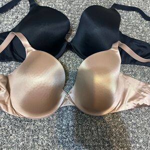 Wacoal Black and Tan Bra Duo
